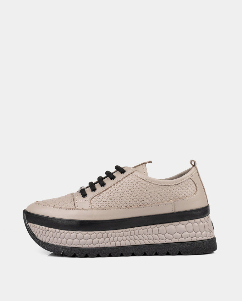 Лекси - Естествена кожа в цвят визон