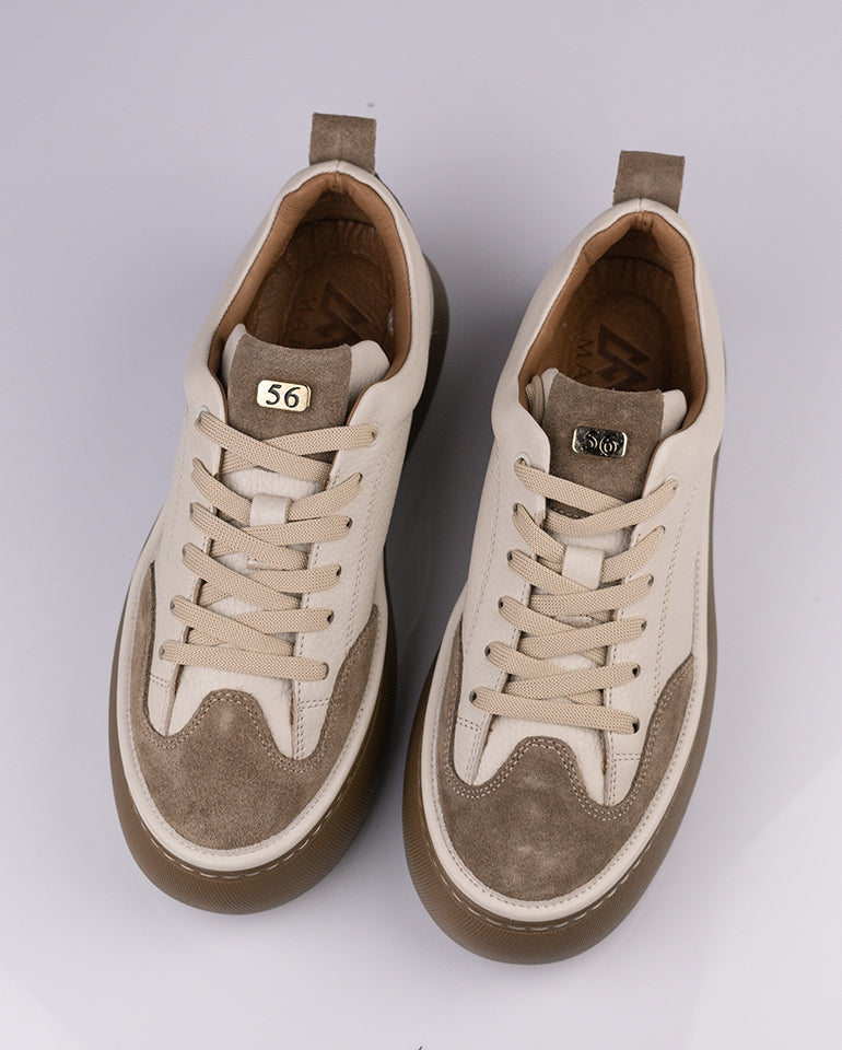 Софиа - Естествена кожа в бежово