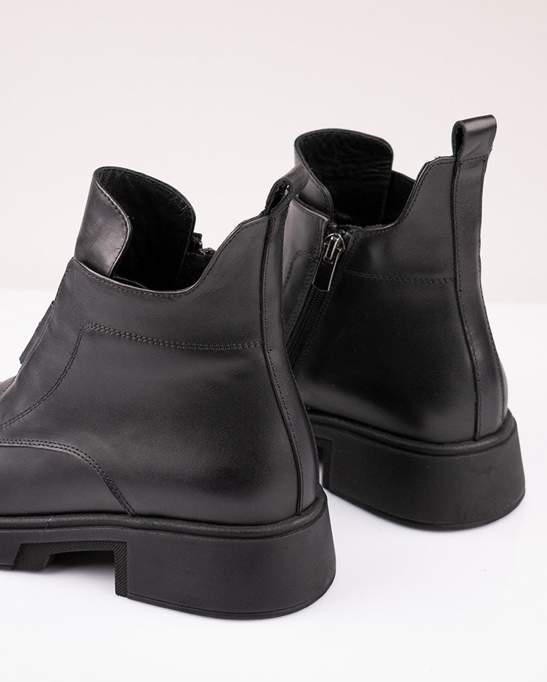 Белисима - Естествена кожа в черно