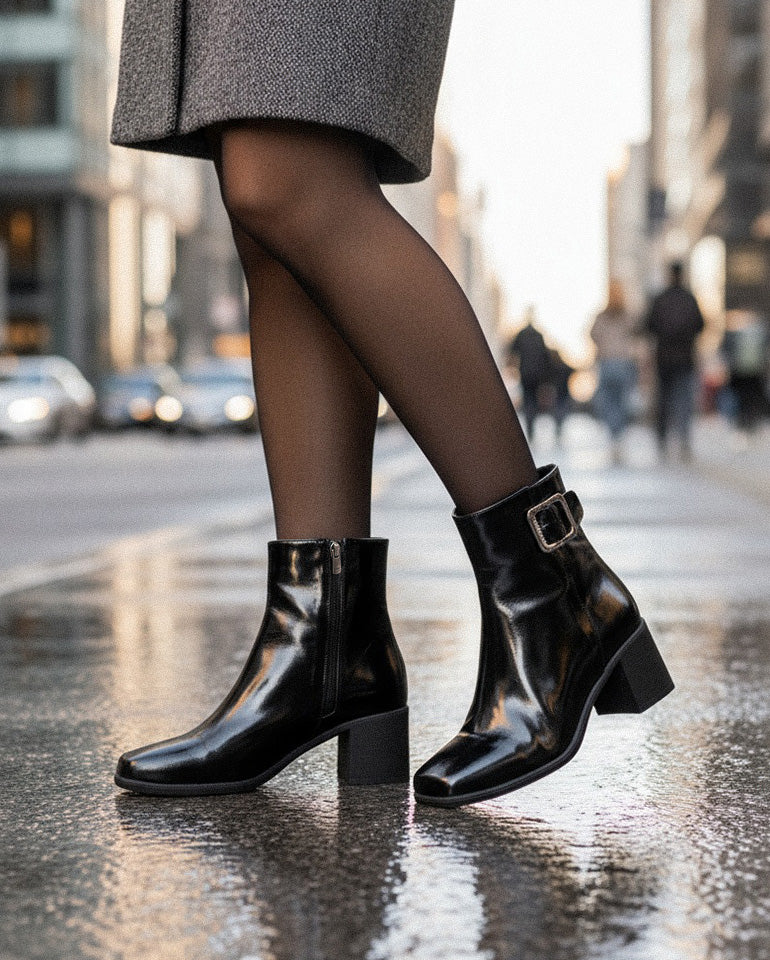 Селена - Естествен лак в черно