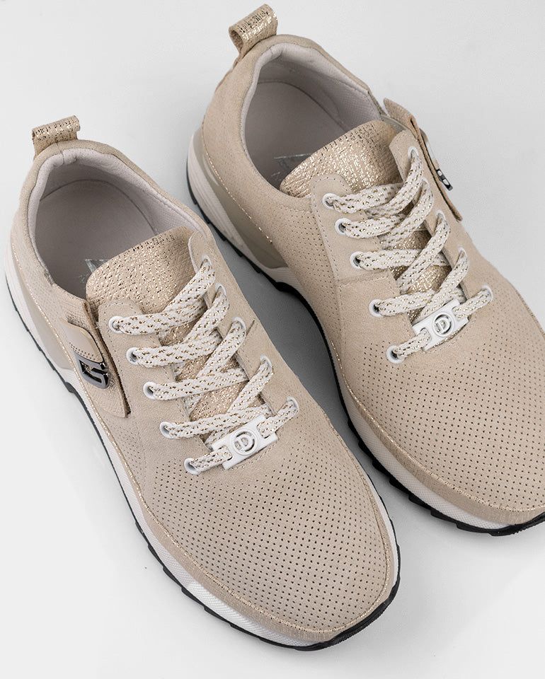 Габриела - Естествена кожа в бежово