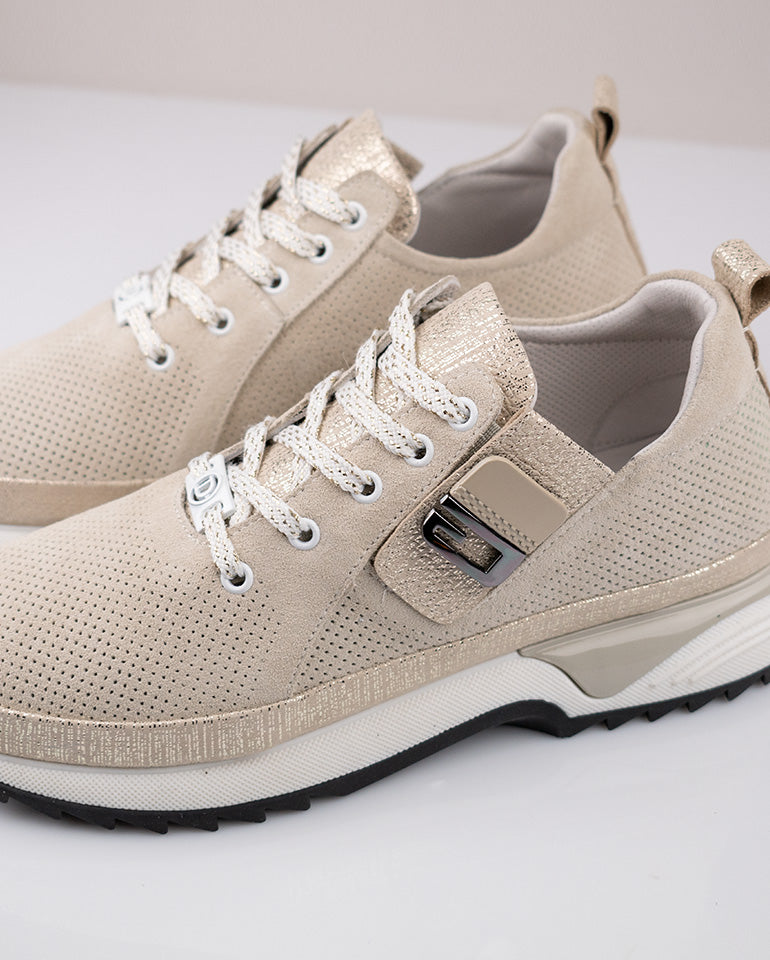 Габриела - Естествена кожа в бежово