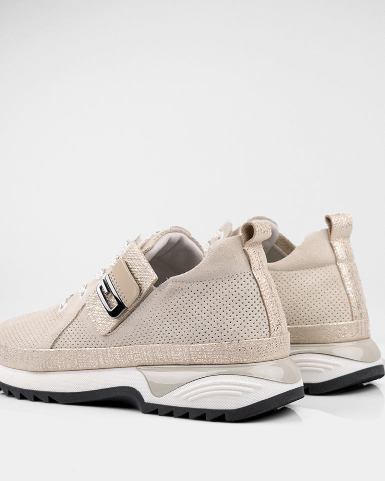 Габриела - Естествена кожа в бежово