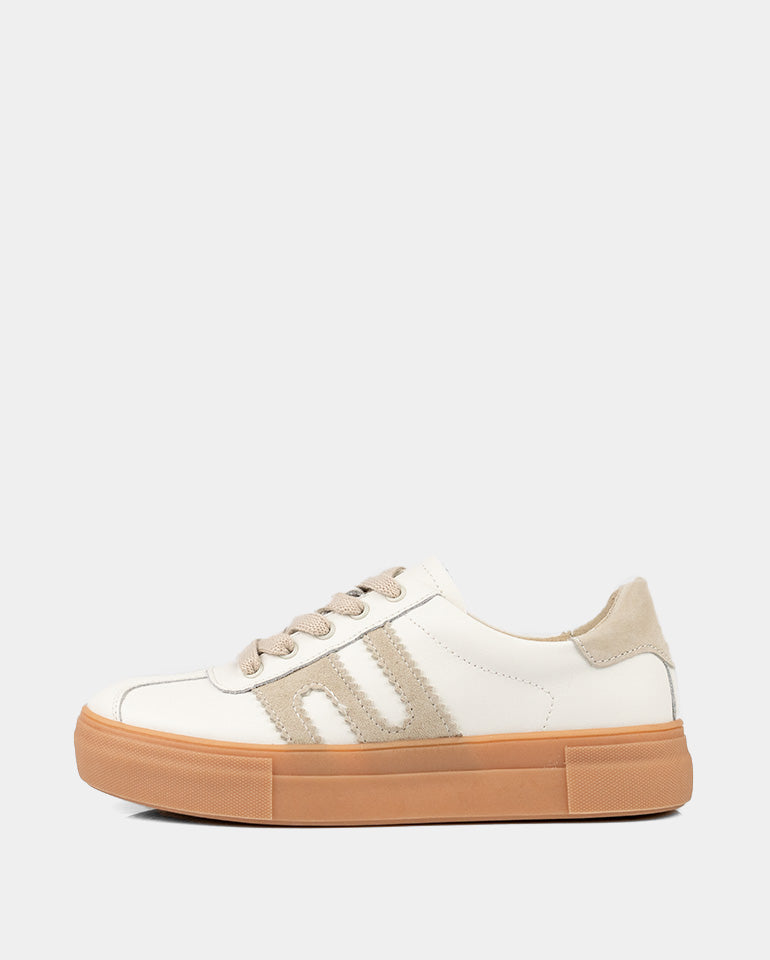 Сона - Дамски ежедневни маратонки в бяло