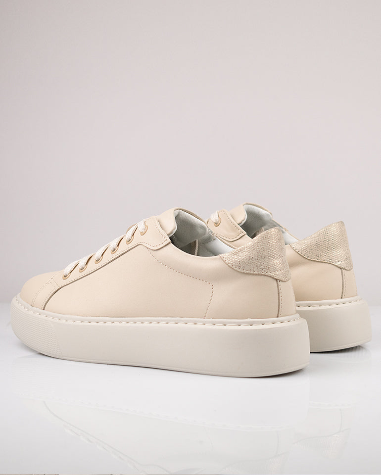 Алина - Естествена кожа в бежово