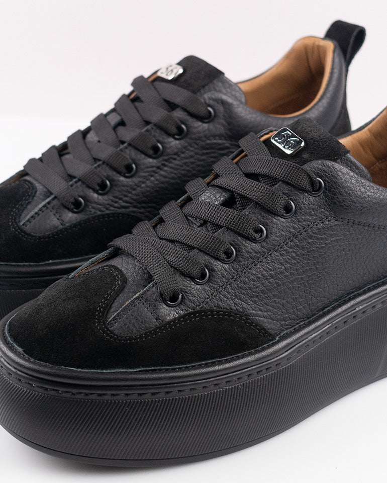 Софиа - Естствена кожа в черно