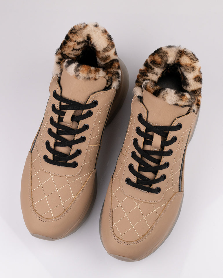 Емери - Естествена кожа в бежово