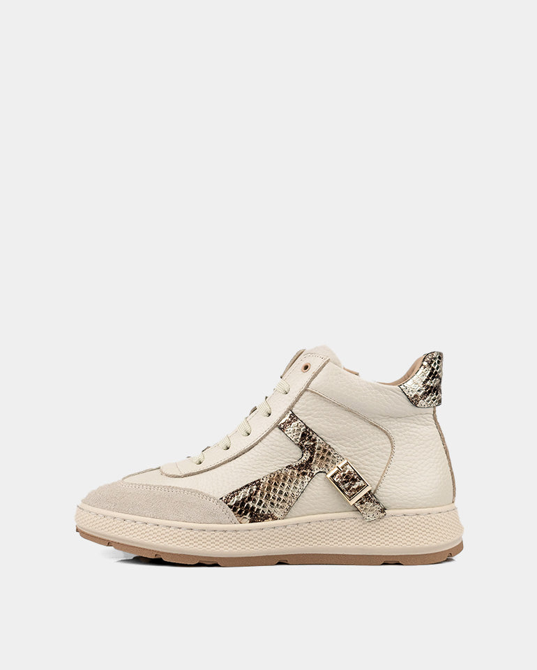 Ава - Естествена кожа в бежово