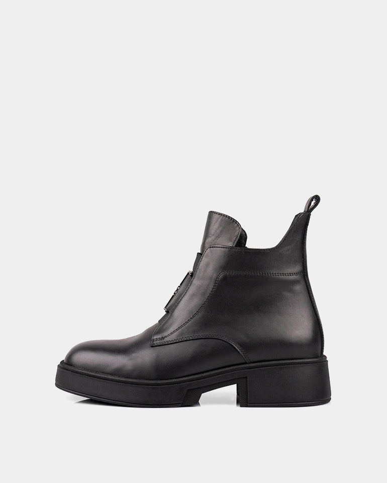 Белисима - Естествена кожа в черно