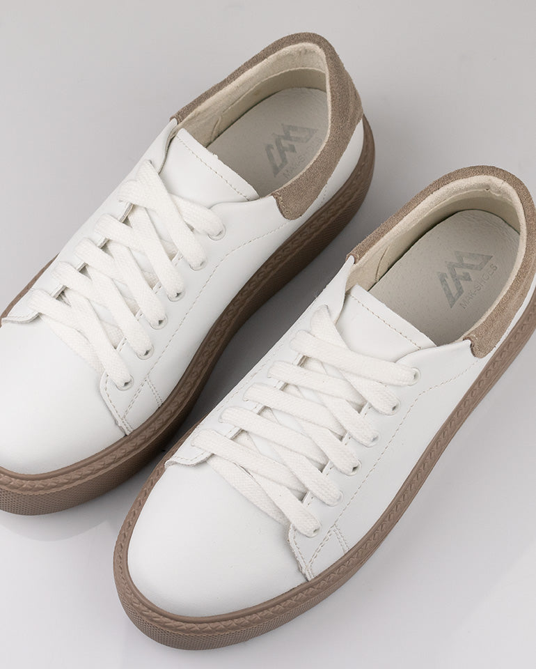 Ария - Дамски ежедневни маратонки в бяло