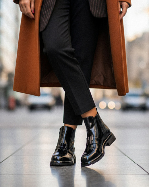 Естествен лак в черно